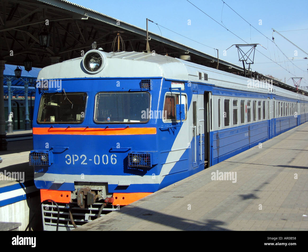 Jaroslawler Bahnhof Station Moskau Russland dient der Norden westlich