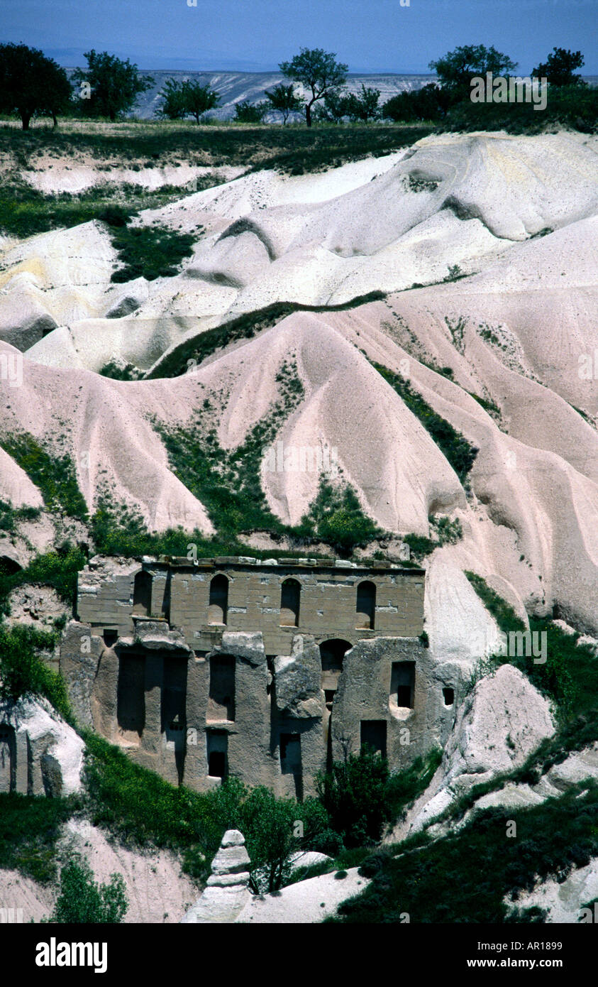Rock im Tal von Göreme Türkei Wohnung Stockfoto