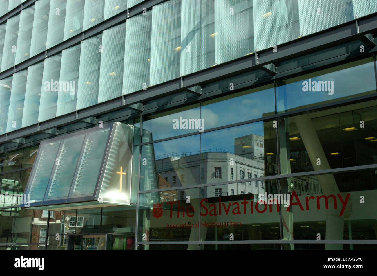 Das internationale Hauptquartier der Heilsarmee in der City of London England Stockfoto