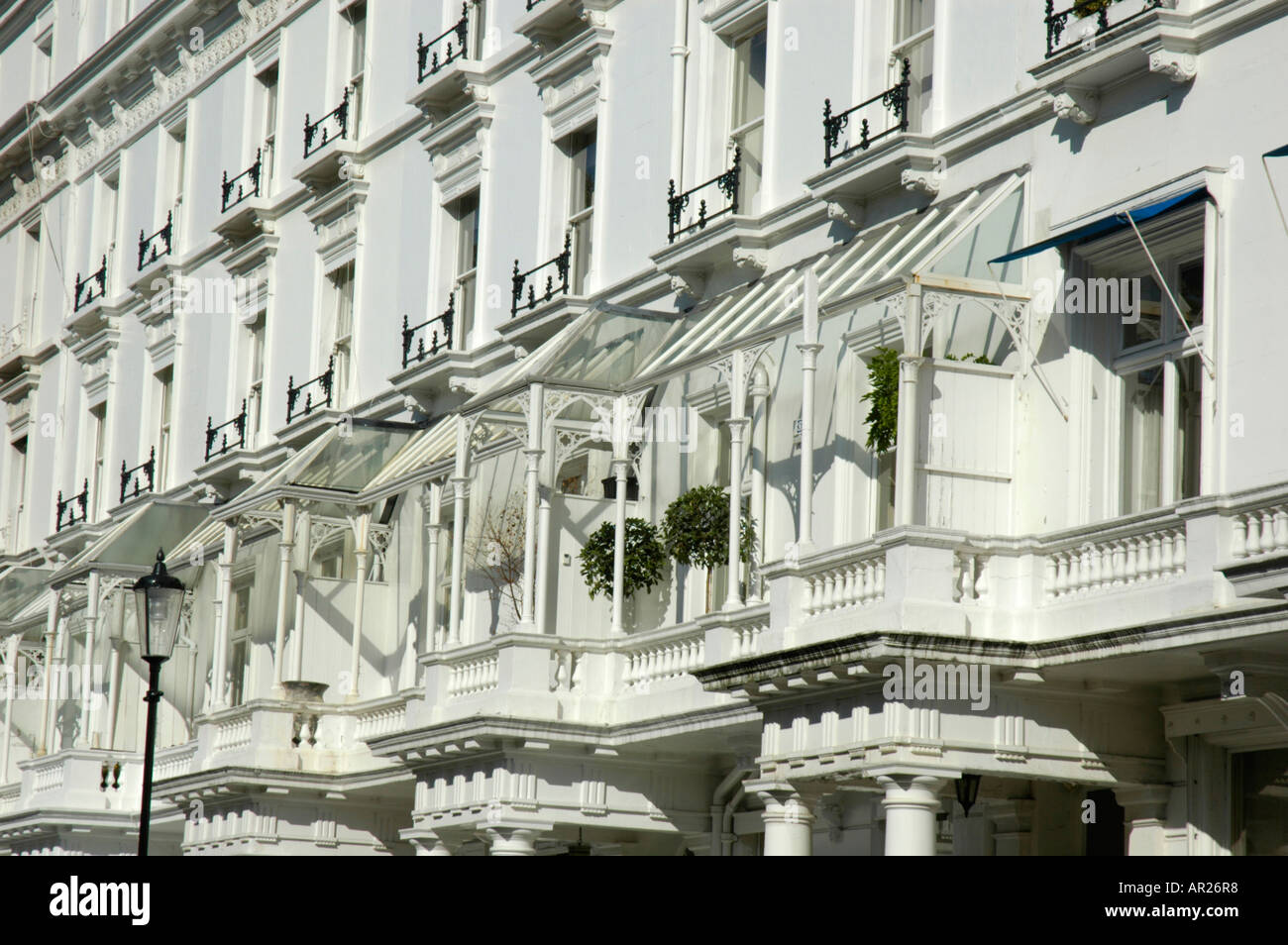 Luxuriöses Gehäuse im Cadogan Place Belgravia London England Stockfoto