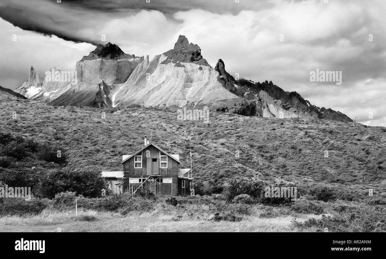 Torres del Paine NP Landschaft, Chile Stockfoto