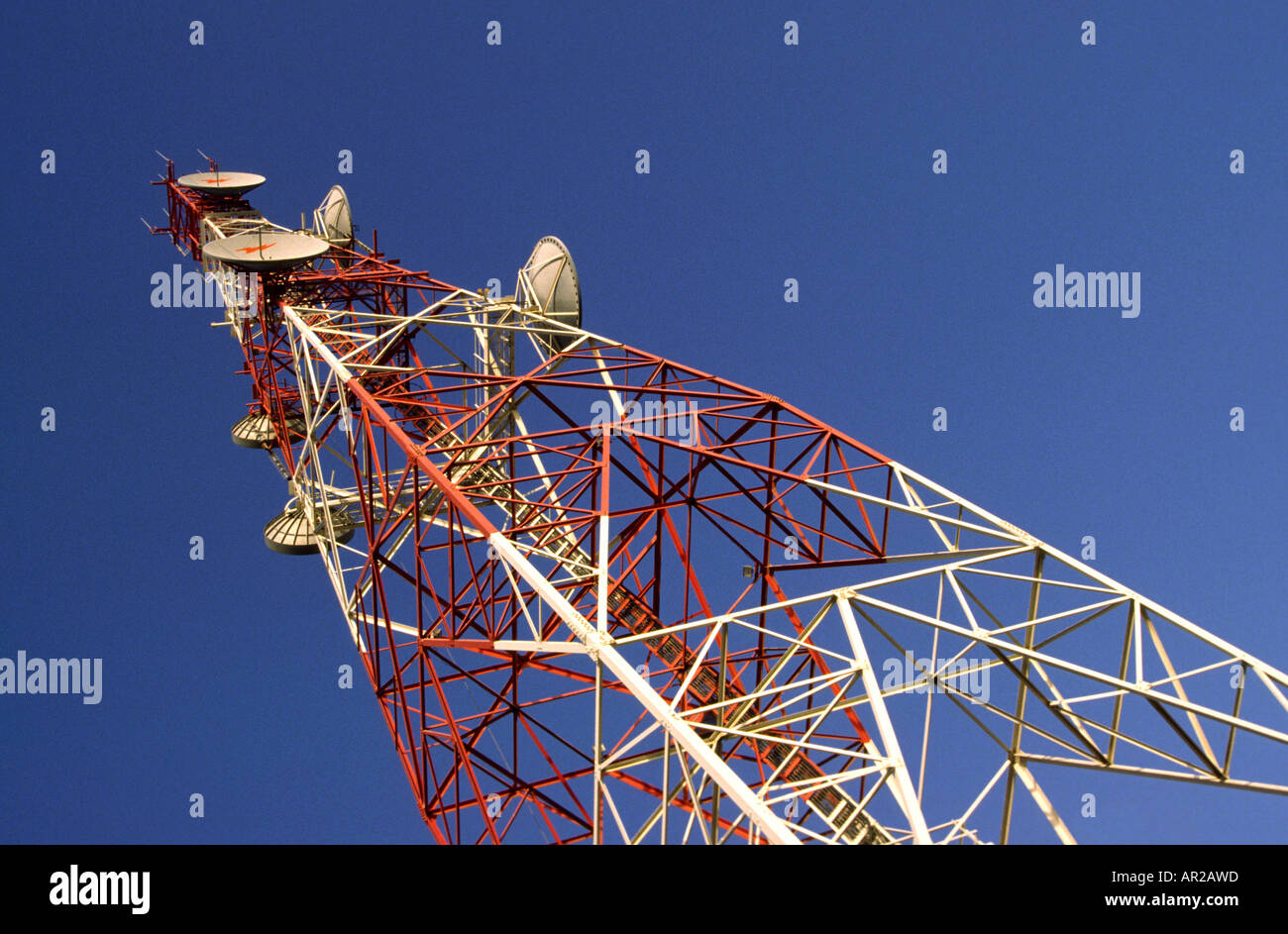 VAE Dubai Fernmeldeturm Stockfoto