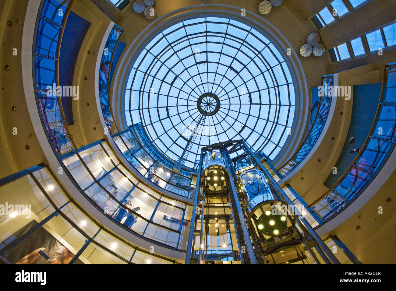 Kuppel der Hansa Carre, Deutschland, Nordrhein-Westfalen, Ruhrgebiet, Dortmund Stockfoto