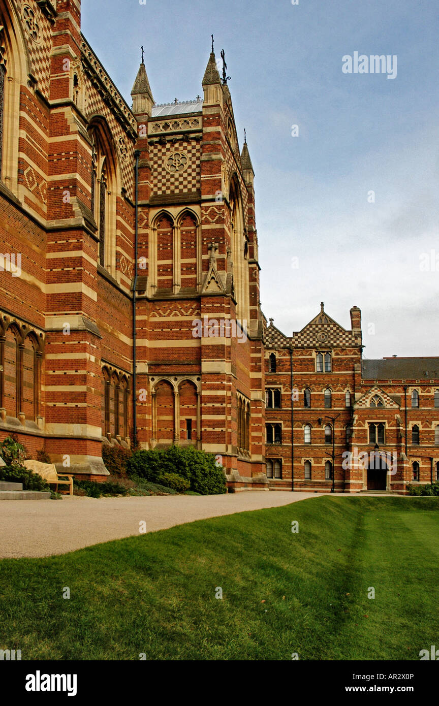 Keble College in Oxford - Kapelle - von William butterfield Stockfoto