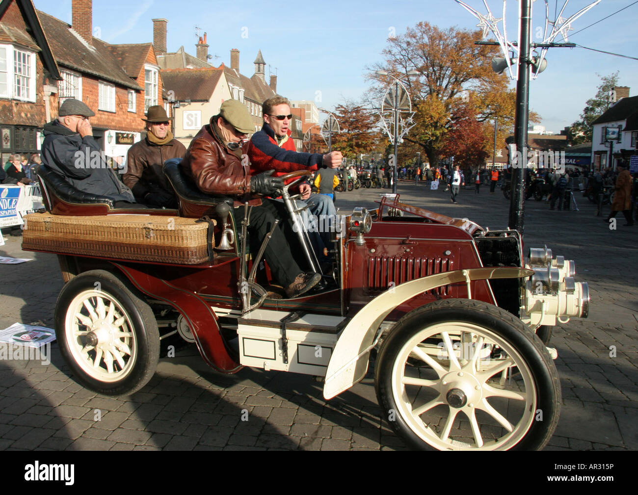 1901 Panhard et Levassor reg. DS 6670 zehn Zehntel Ltd. Herr Nick Mason. Gloucestershire. No.132 Stockfoto