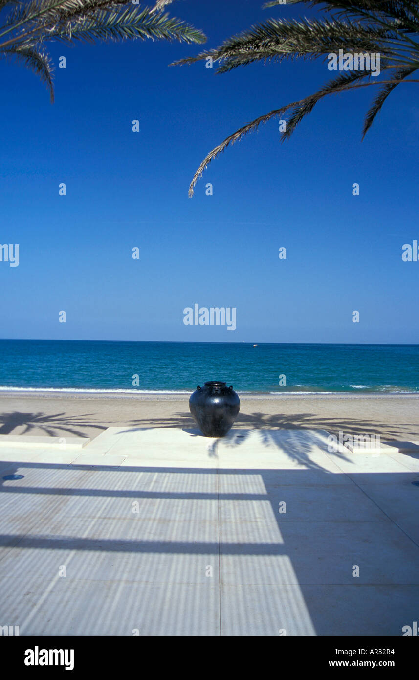 Strand, Hotel Chedi Muscat, Sultanat Oman, Naher Osten, Asien Stockfoto
