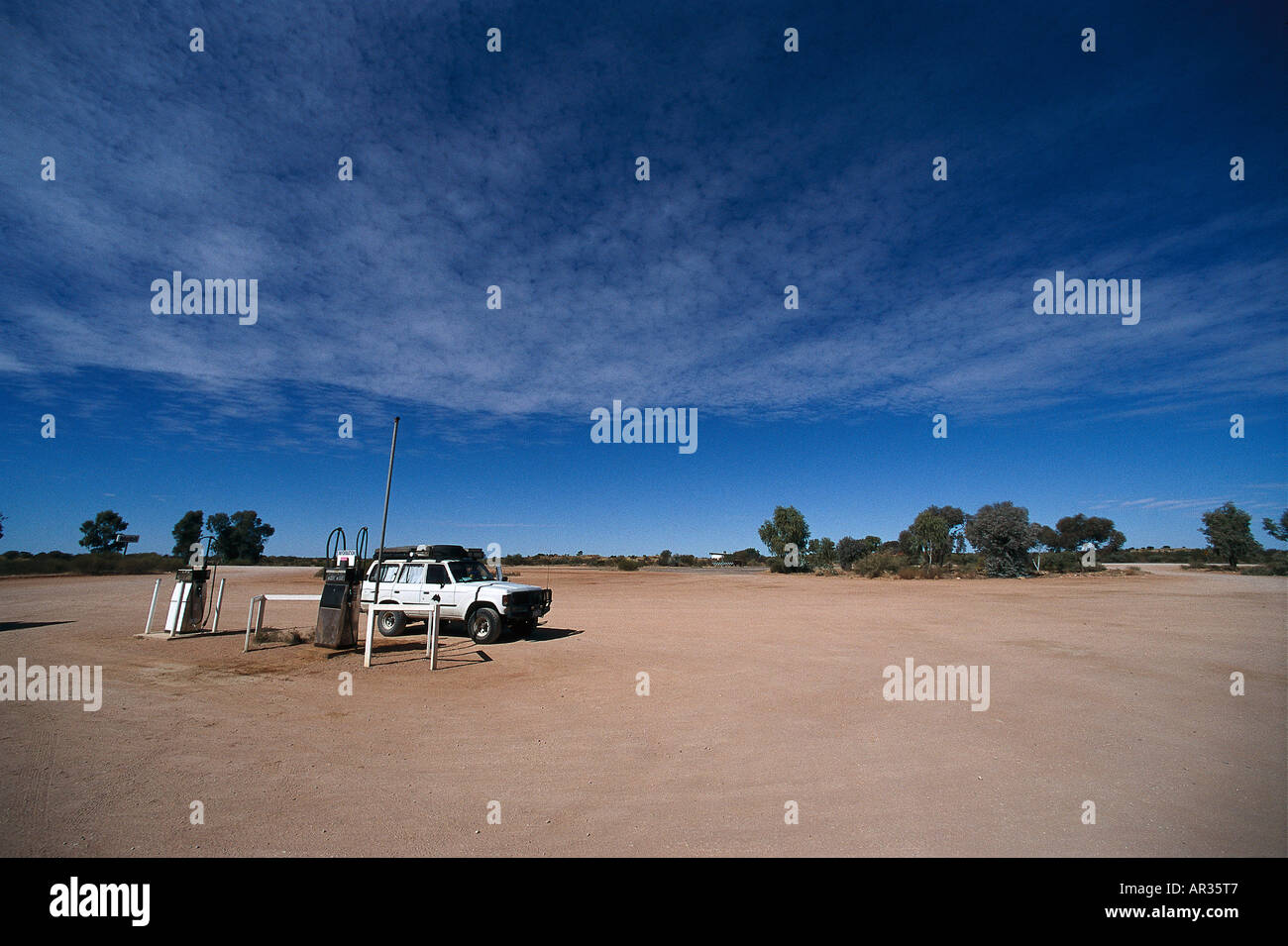 Roadhouse Curtin Springs, Northern Territory, Australien Stockfoto