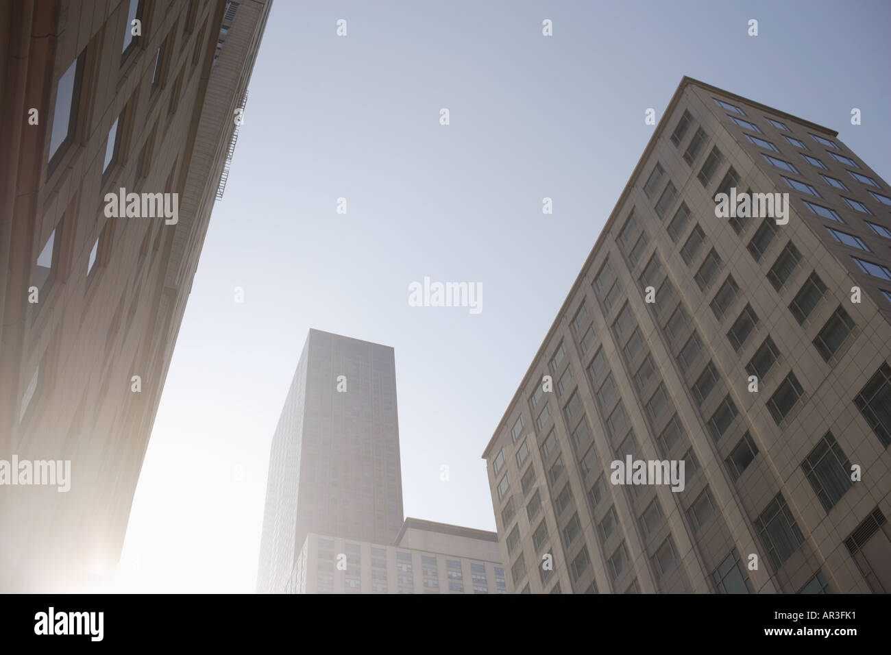 Wolkenkratzer, Chicago Stockfoto