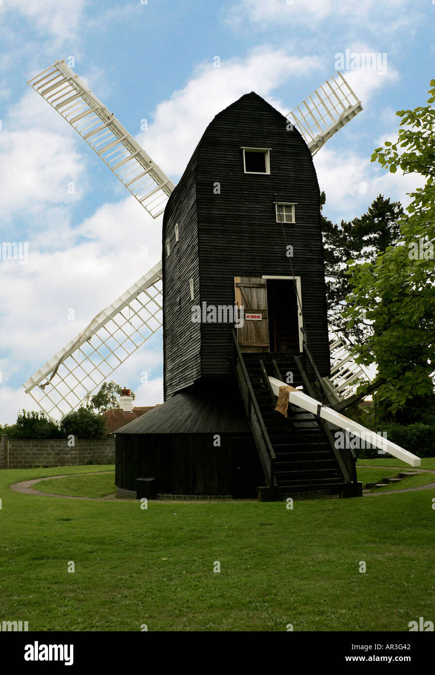 Hohe Salvingtons Windmühle, Worthing, Sussex, England, UK Stockfoto