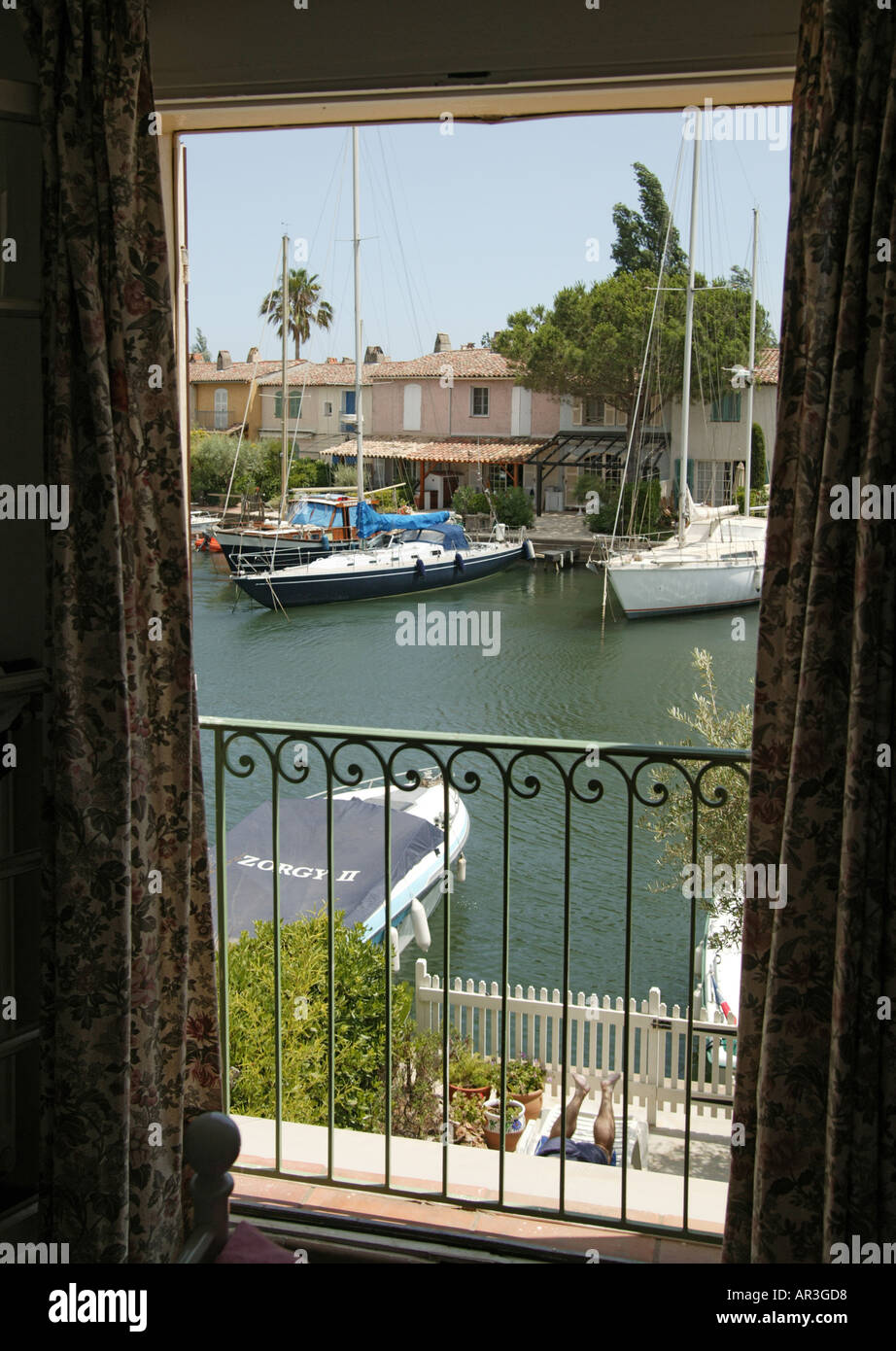 Port Grimaud, Cote d ' Azur, Frankreich. Stockfoto