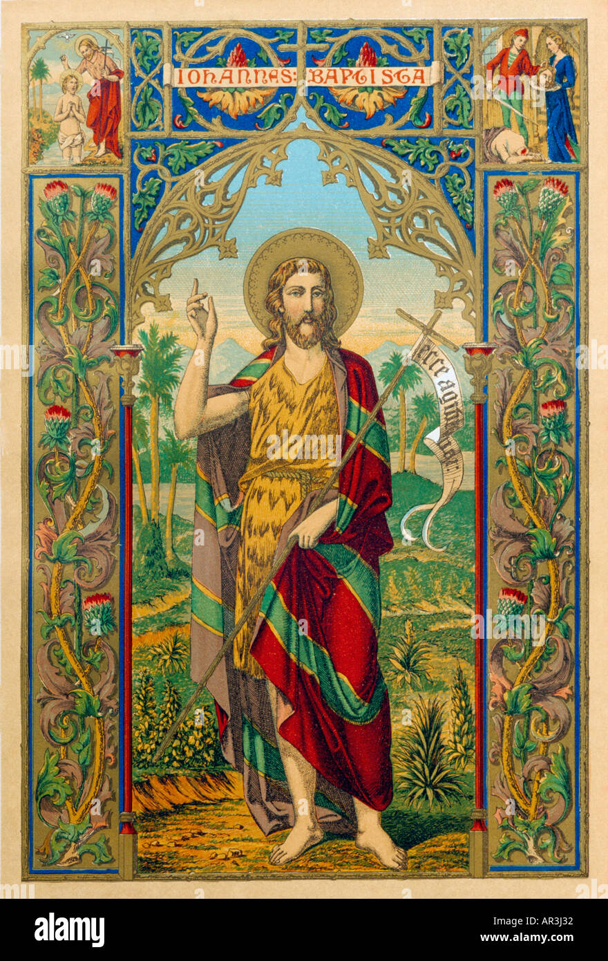 Johannes der Täufer starb C30 Stockfoto