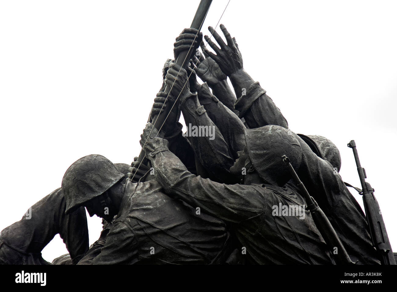 Iwo Jima Memorial in Washington, DC Stockfoto