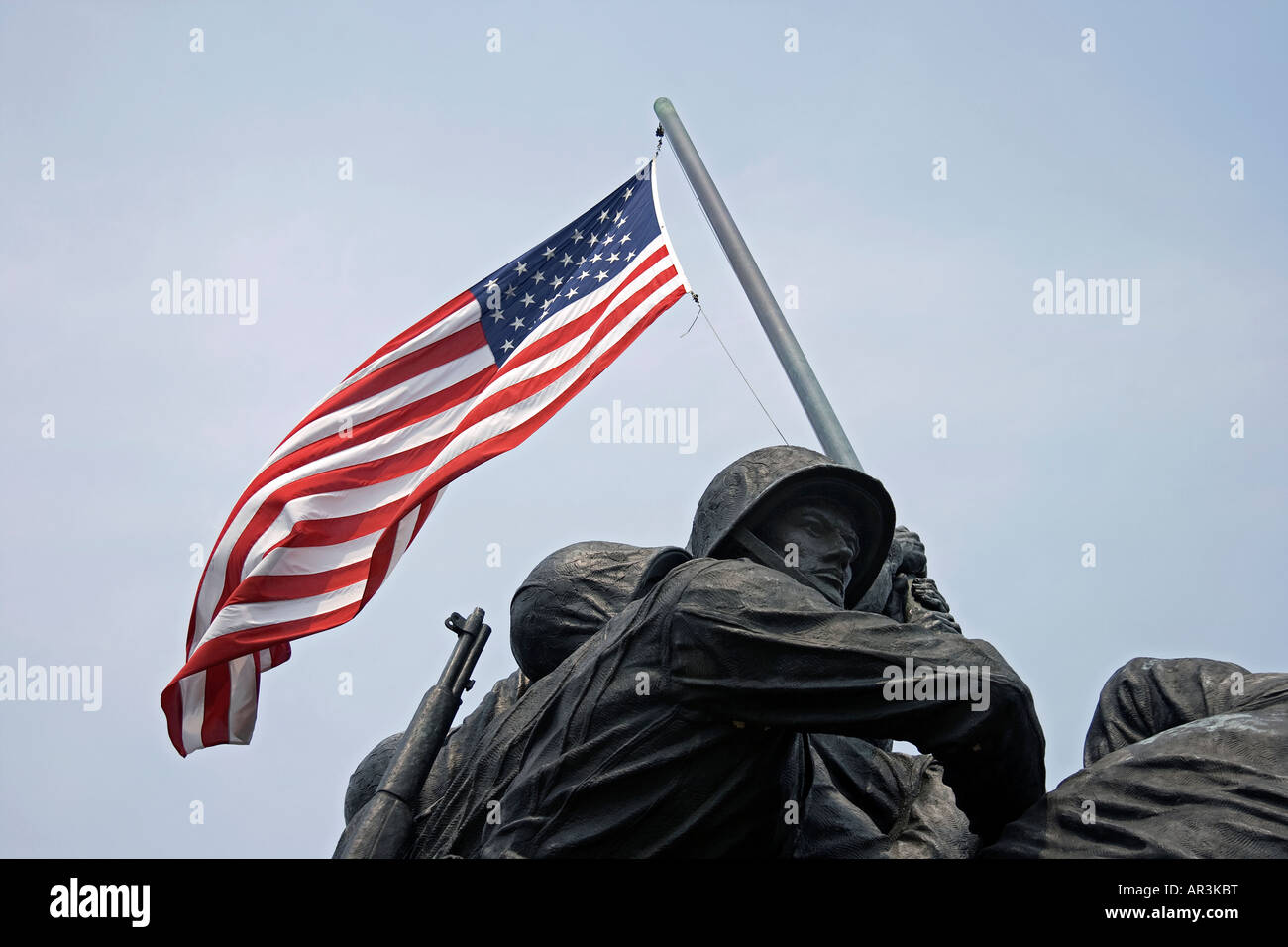 Iwo Jima Memorial in Washington, DC Stockfoto