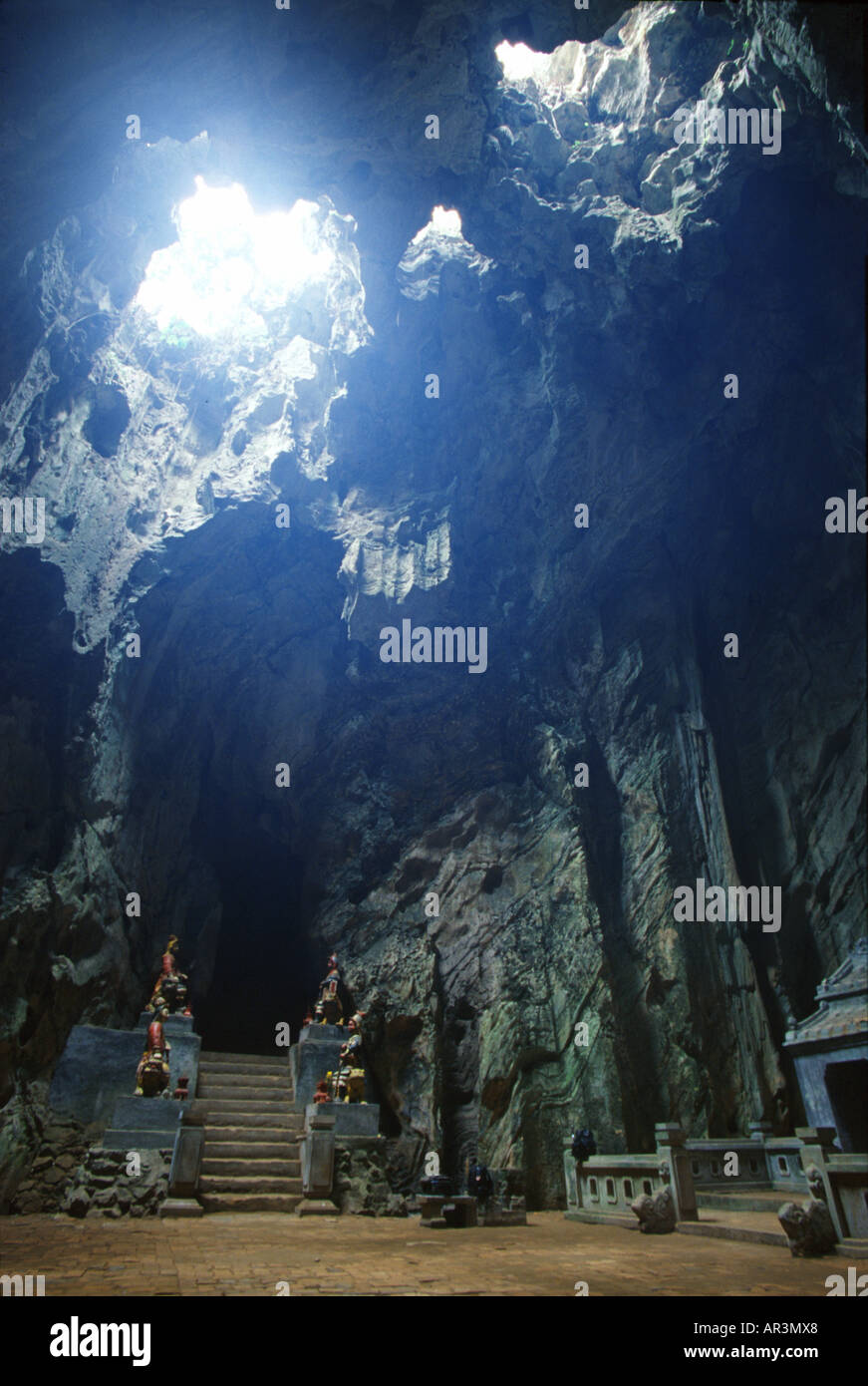 Cave Tempel in Marble Mountains, Da Nang, Vietnam, Asien Stockfoto