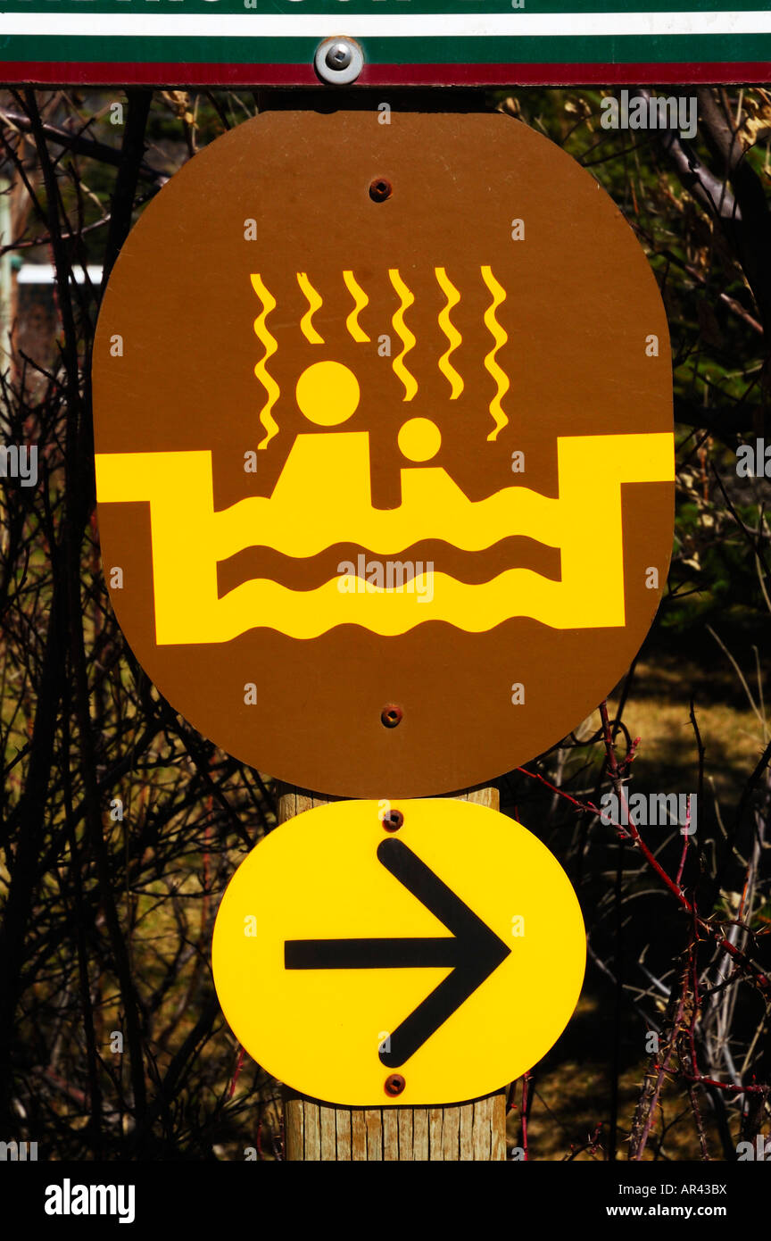 Radium hot springs canada Fotos und Bildmaterial in hoher Auflösung