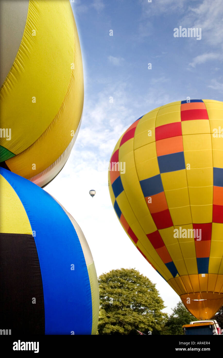 Heißluftballons Stockfoto