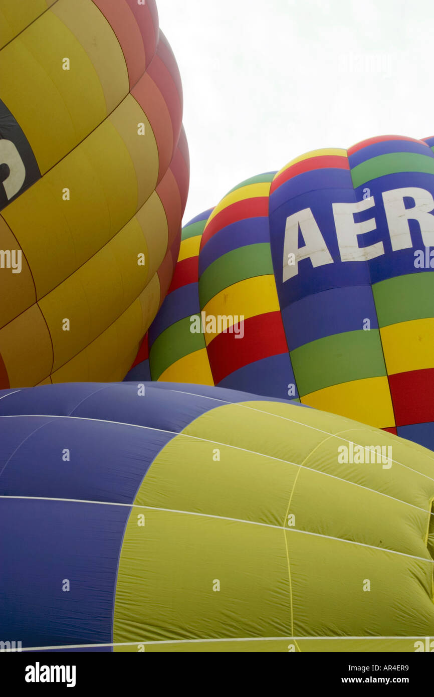 Heißluftballons Stockfoto