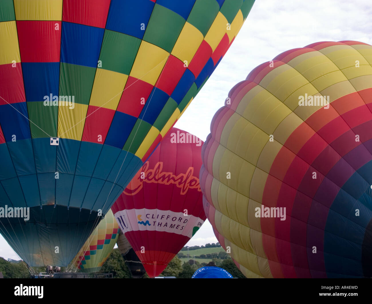 Heißluftballons Stockfoto