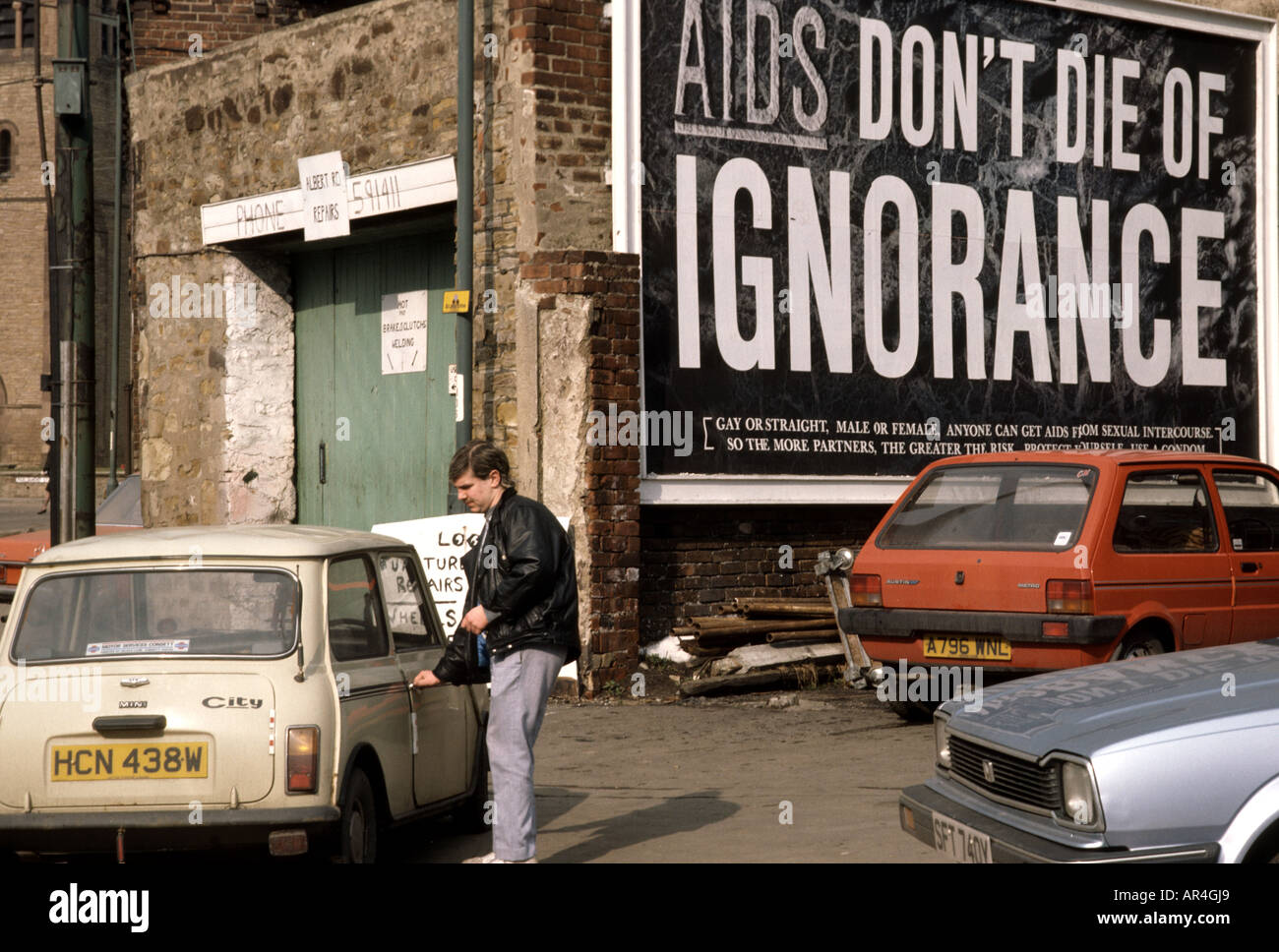 Aids Billboard Hiv Stockfotos und -bilder Kaufen - Alamy