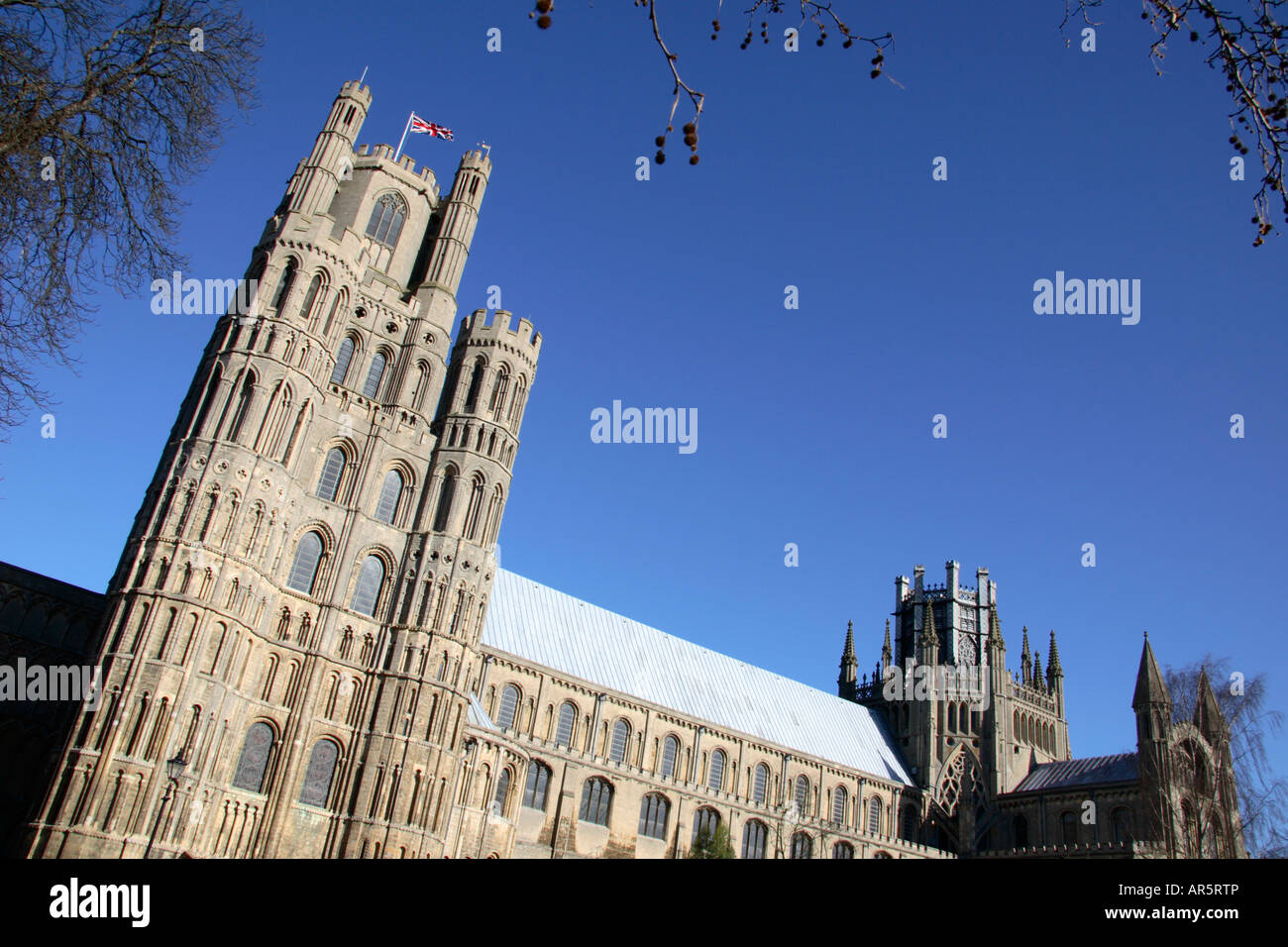 Kathedrale von Ely, Cambridgeshire, England, UK. Stockfoto