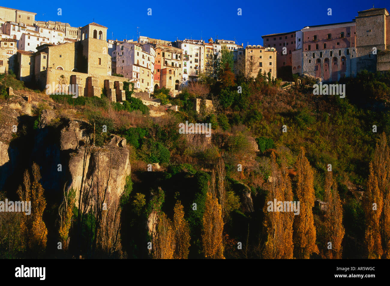 Altstadt, Cuenca, Ciudad Antigua, Ermita, Júcar-Schlucht, Castilla-La Mancha, Spanien Stockfoto