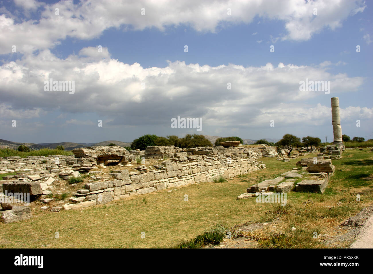 Tempel der Hera Stockfoto