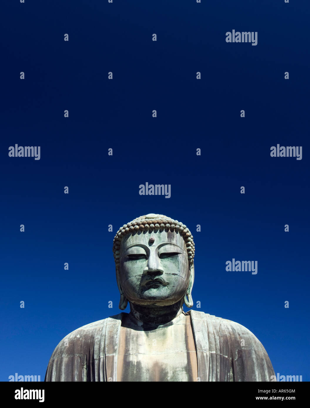 Großen Buddha im Kotokuin Tempel Kamakura in Japan Nov 2007 Stockfoto