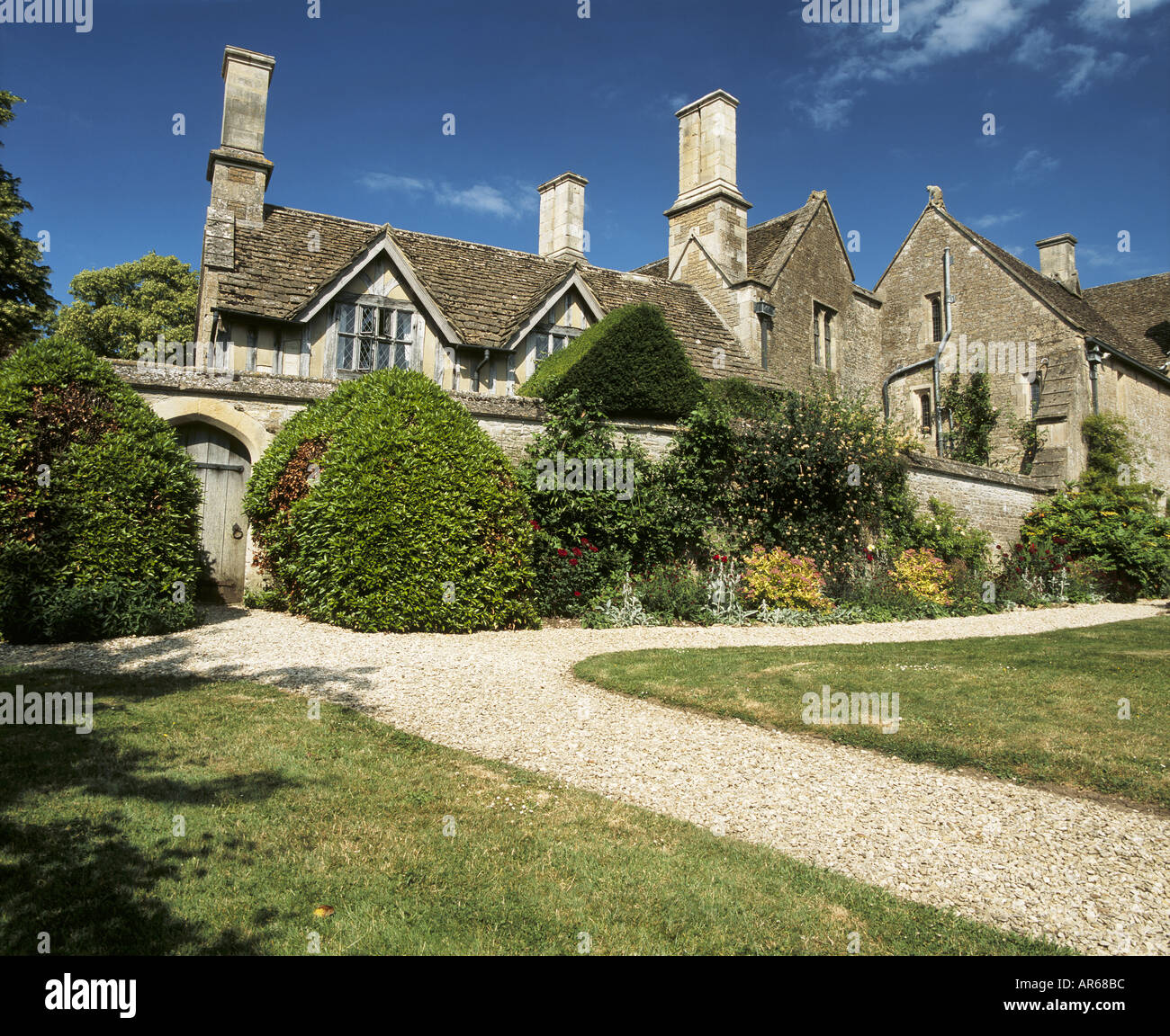 Große Chalfield Manor Stockfoto