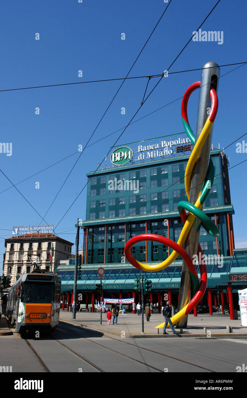 Ferrovie Nord Bahnhof Milan Cadorna Italia Stockfotografie Alamy