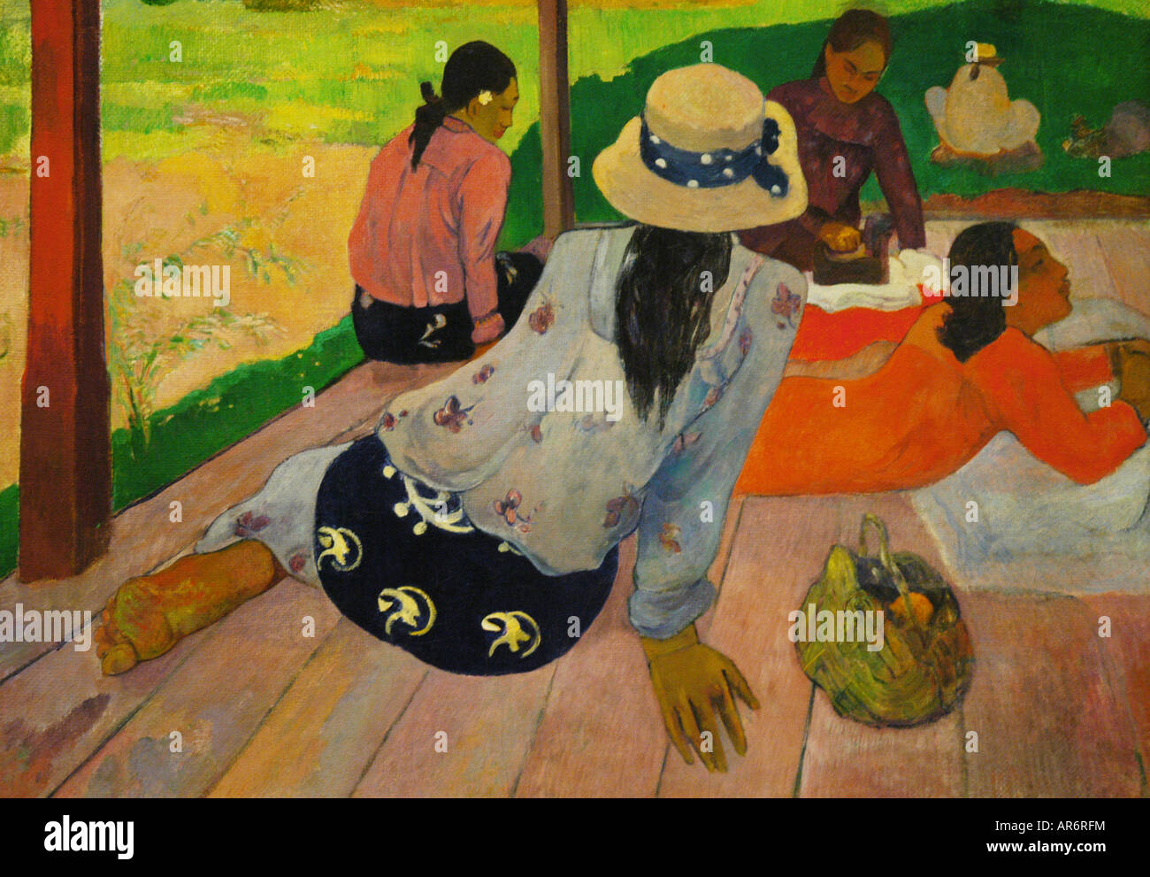 Paul Gauguin die Siesta Metropolitan Museum New York USA Stockfoto