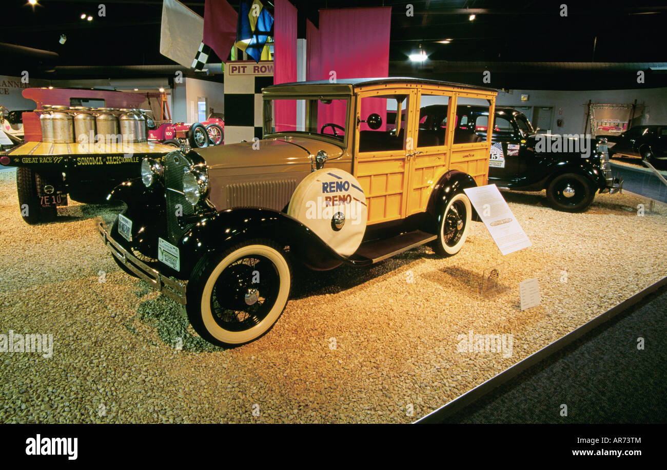 Eine Auto-Ausstellung in der National Auto Automobil-Museum in der Innenstadt von Reno Nevada Stockfoto
