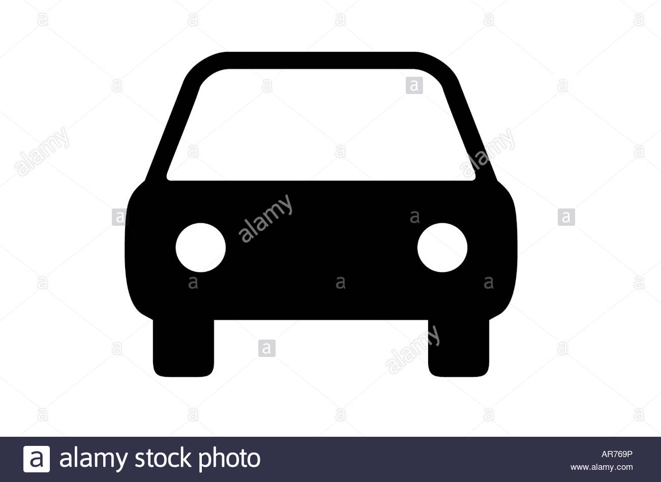 Auto-Grafik Stockfoto