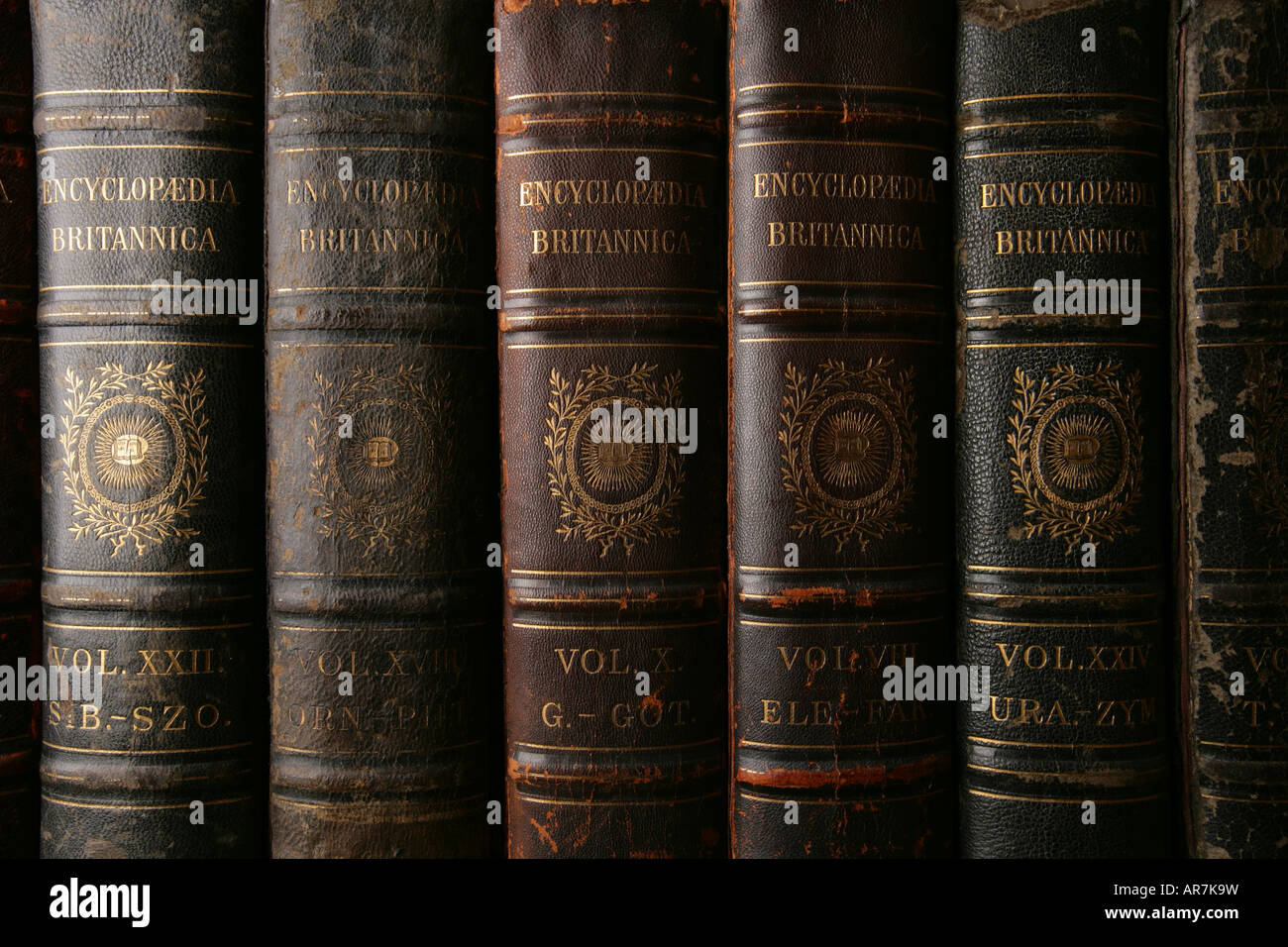 "Antike Encyclopaedia Britannica" Stockfoto