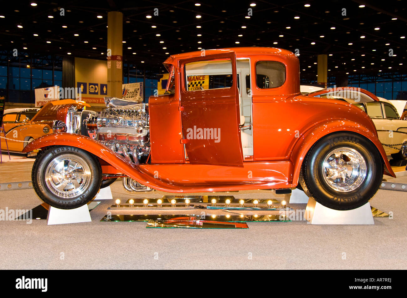1931 Ford Coupe mit Chevy Motor 1400 PS Stockfoto