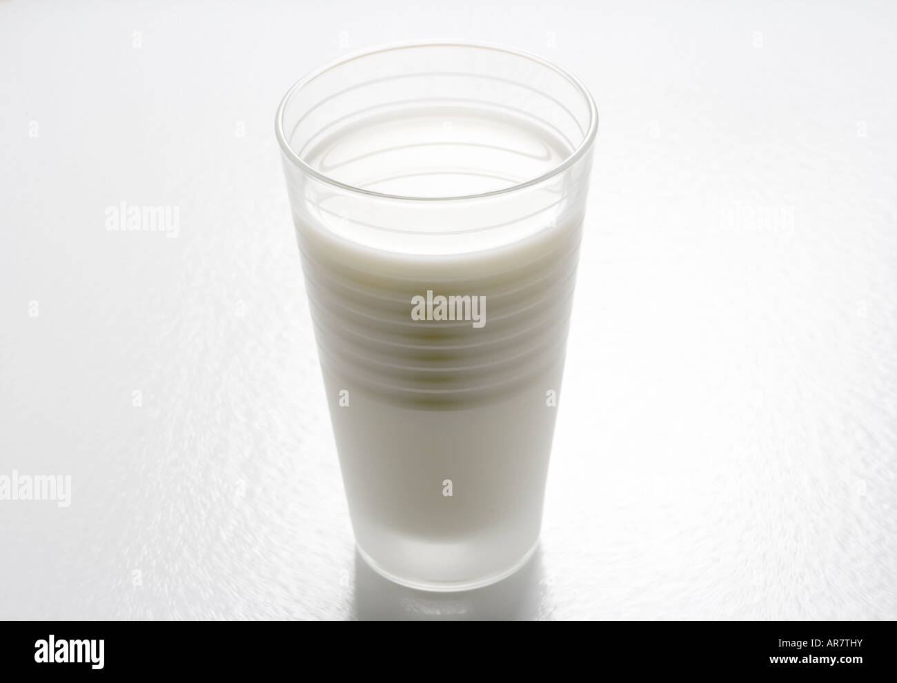 Glas Milch Stockfoto