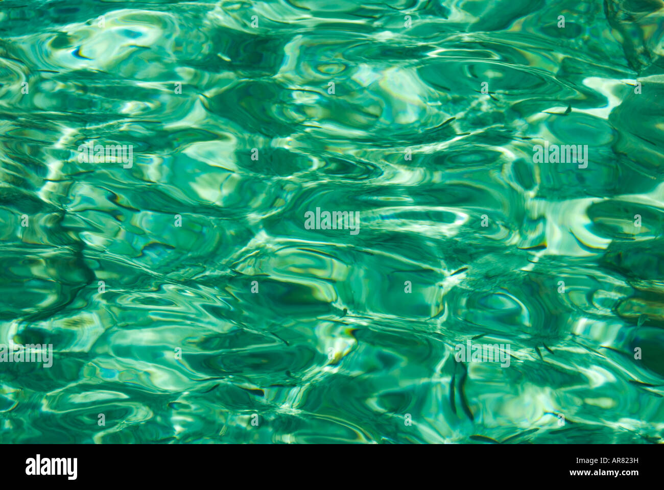 Wasseroberfläche Stockfoto