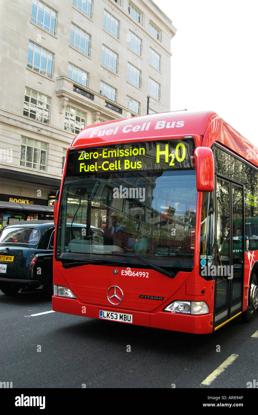 Zero Emission Wasserstoff BrennstoffzellenBus, London, England, UK