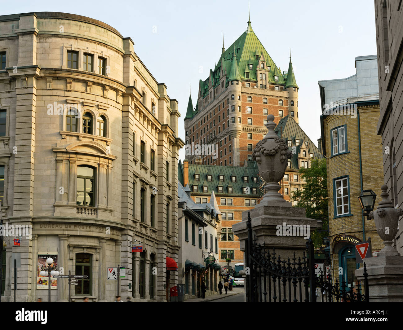 Kanada Quebec Quebec Stadt, Chateau Frontenac Stockfoto