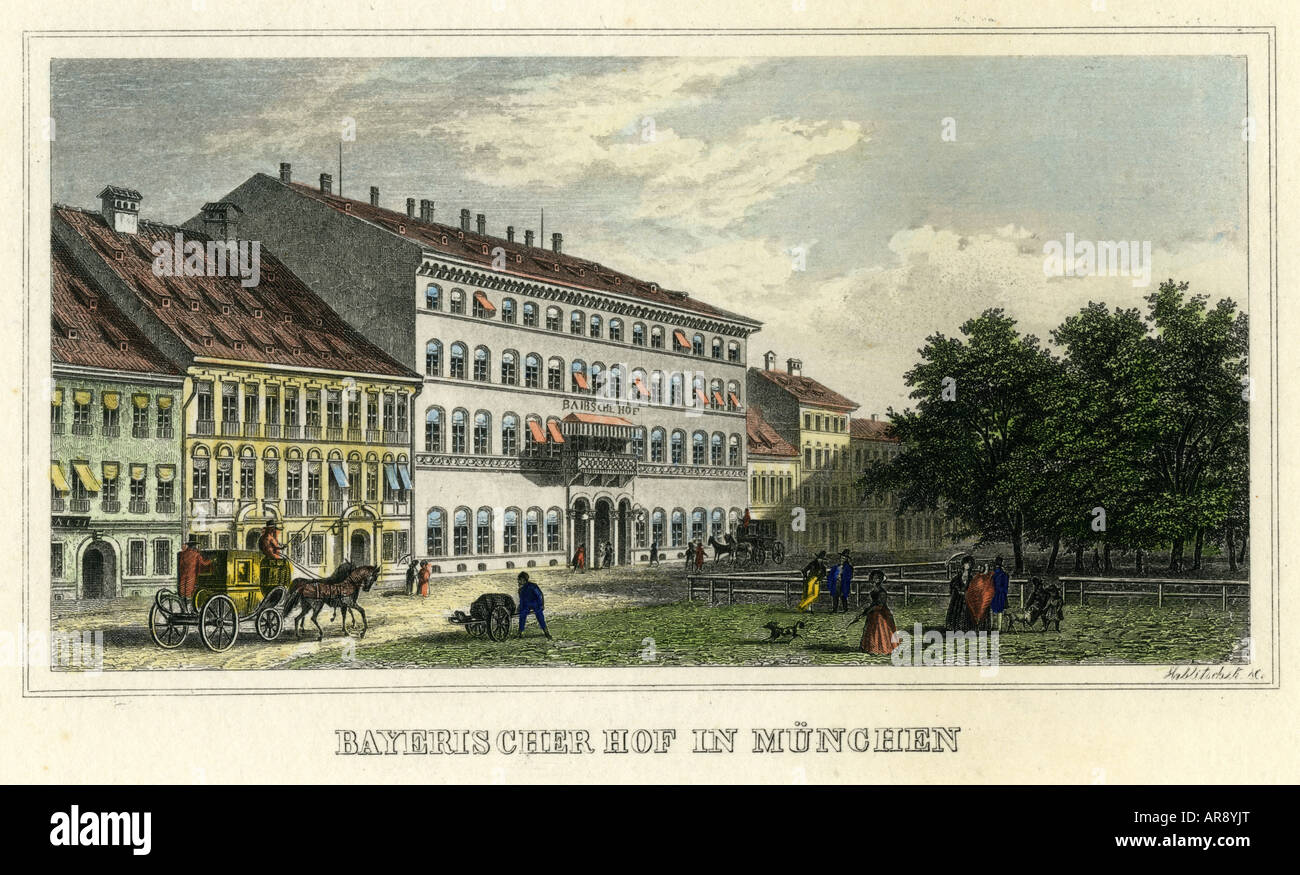 Erbaut von friedrich von gartner Fotos und Bildmaterial in hoher