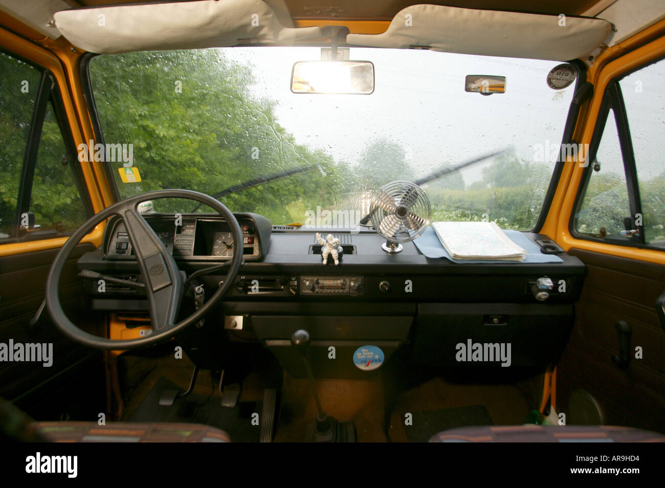 Interior Volkswagen Camper Van Vw Stockfotos Interior