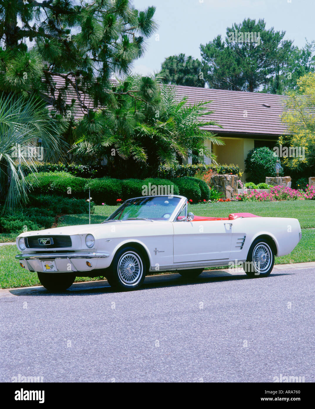1966 Ford Mustang Cabrio Stockfoto