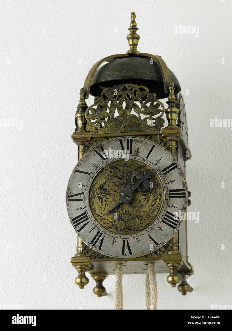 Laterne-Uhr, ca. 1690 Stockfoto