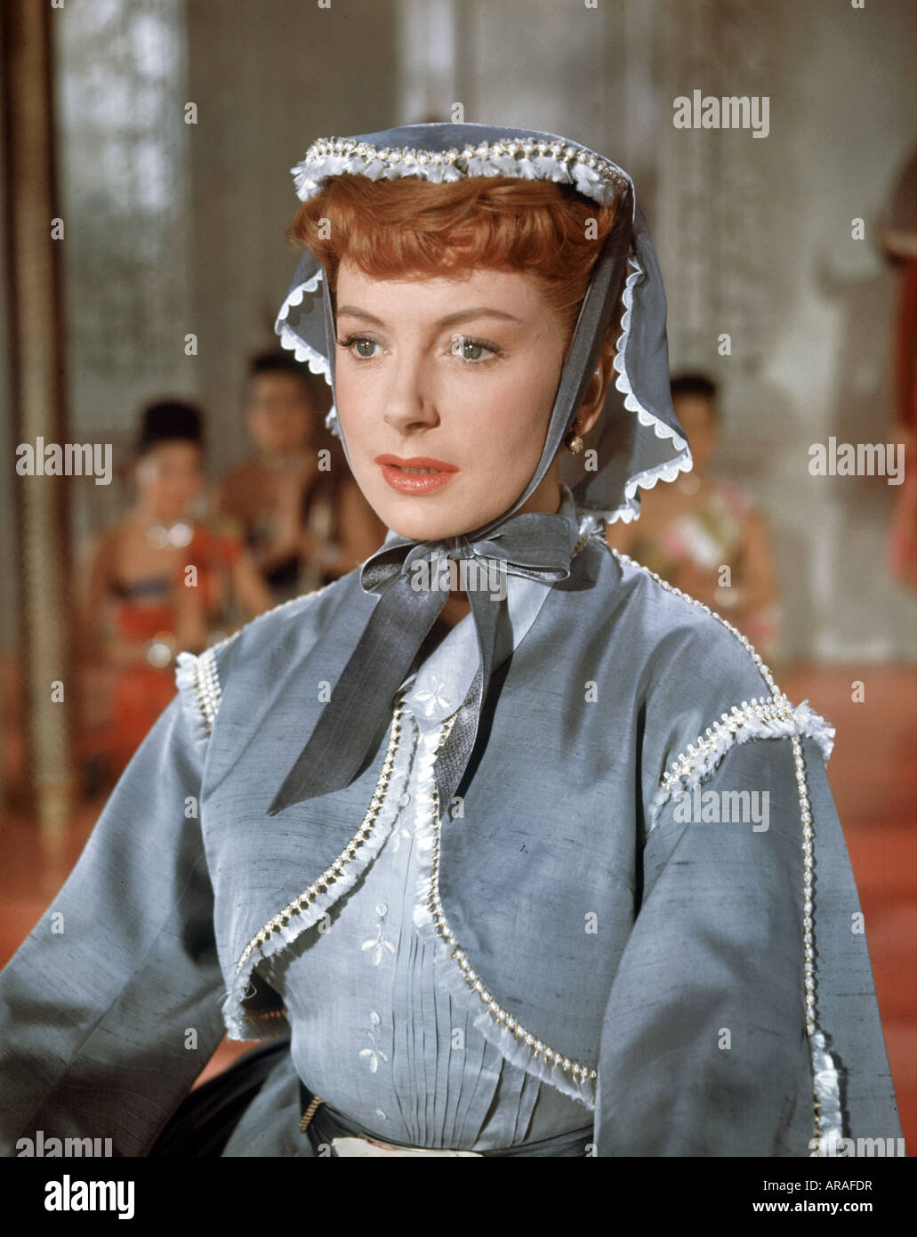 Kerr, Deborah, 30.9.1921 - 16.10.2007, britische Schauspielerin, halbe Länge, ca. 1950er Jahre, Stockfoto