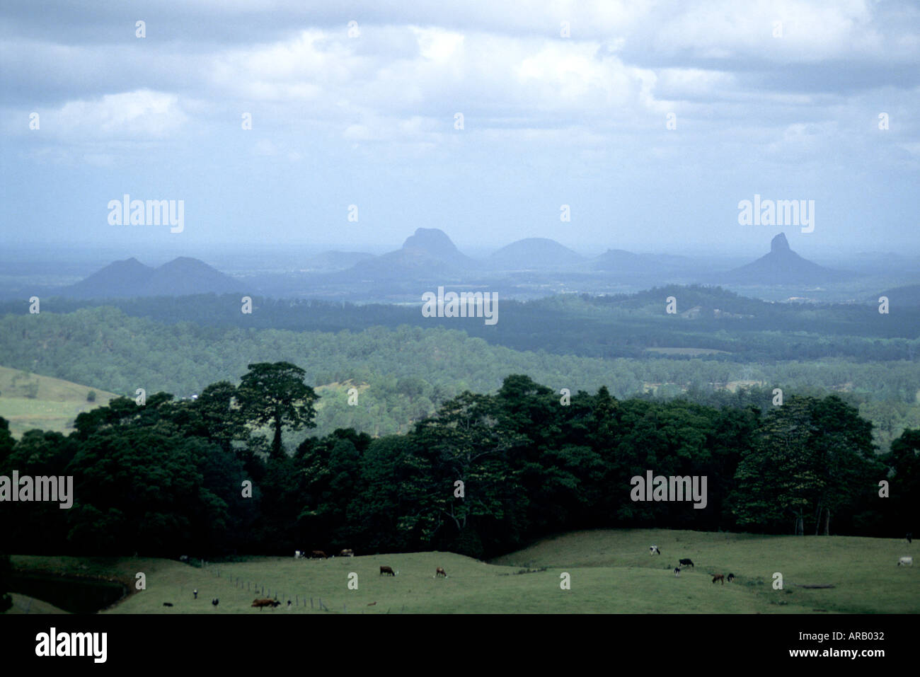 Australian Landscape, Queensland, Australien Stockfoto