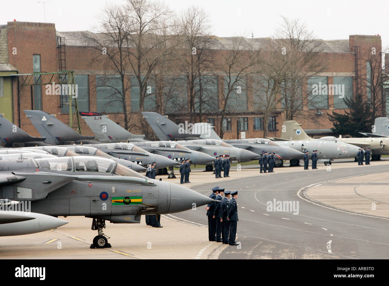 Marham Flügel GR4 Tornados in RAF Marham Norfolk Vereinigtes Königreich Stockfoto