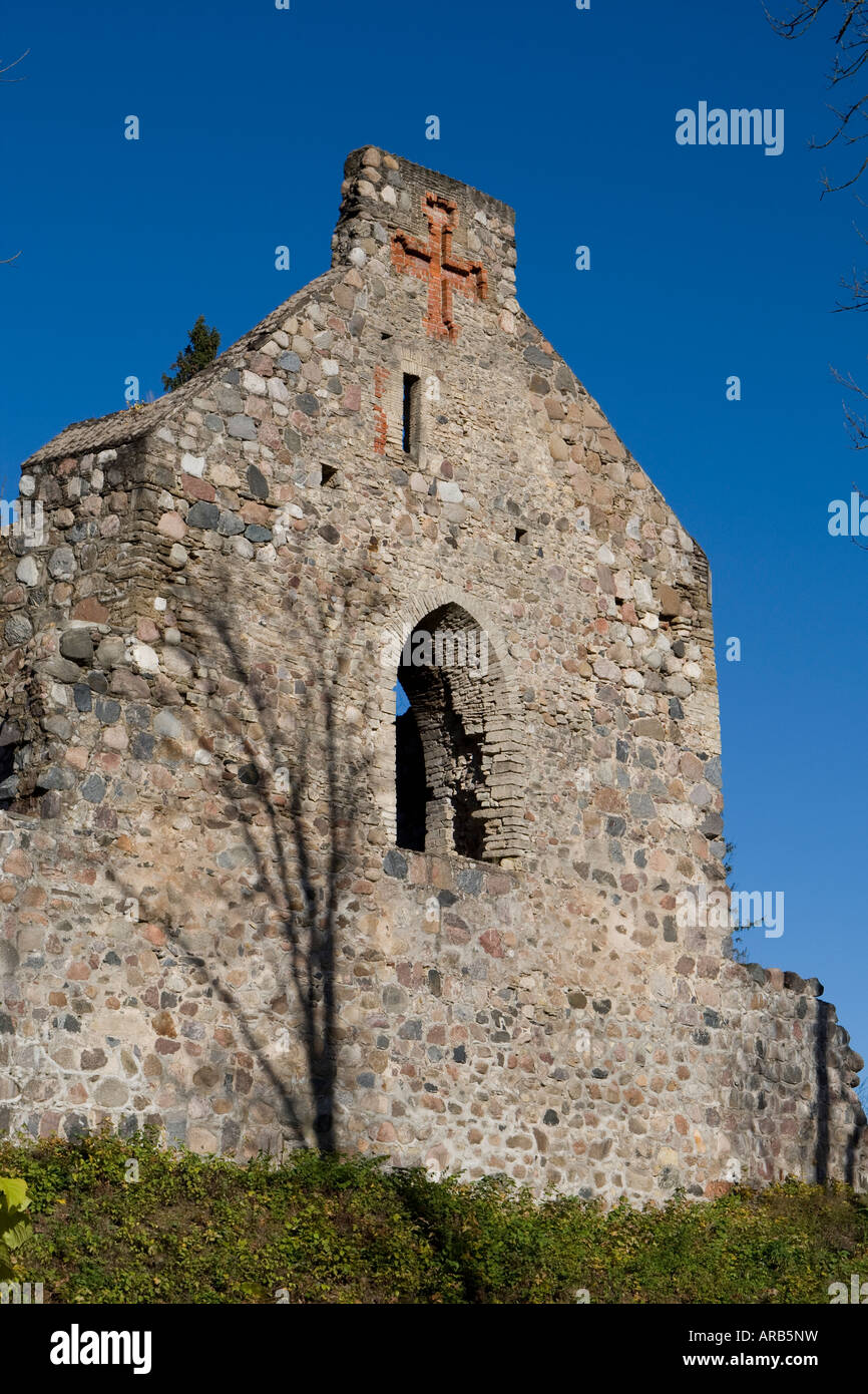 Alten Burgruine Sigulda Sigulda Lettland Stockfoto