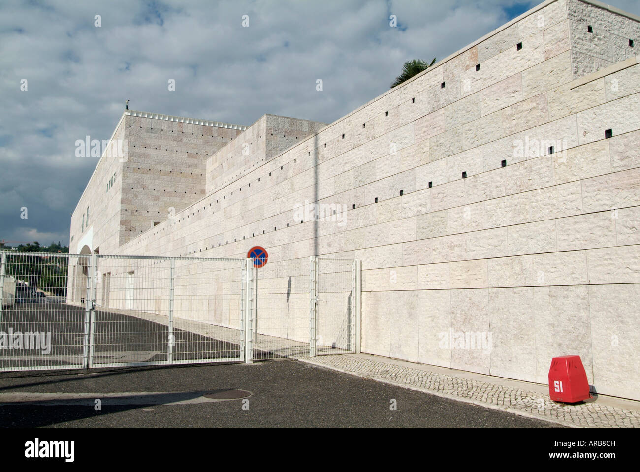 Centro Cultural de Belém in Lissabon Stockfoto
