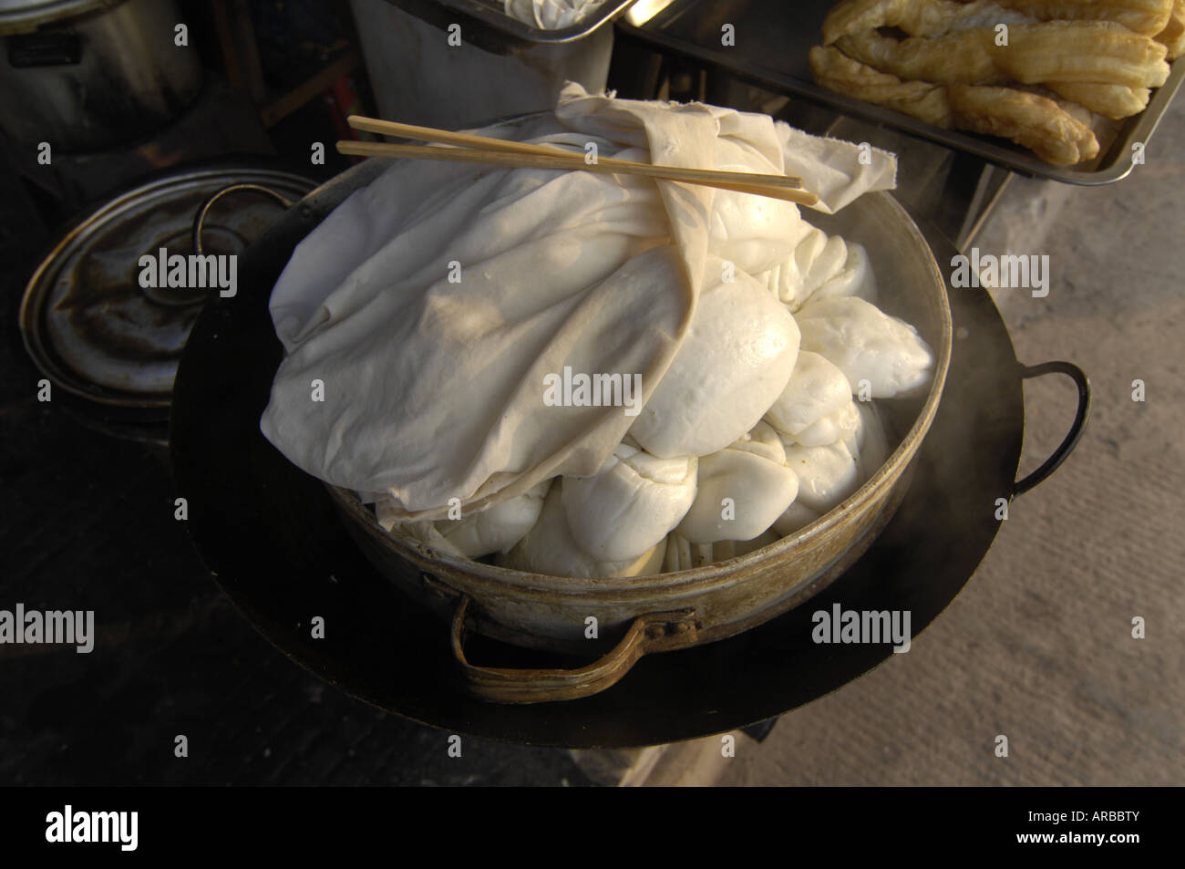 Handel, China, Fengdu, Handel, Street Food, Additional-Rights - Clearance-Info - Not-Available Stockfoto