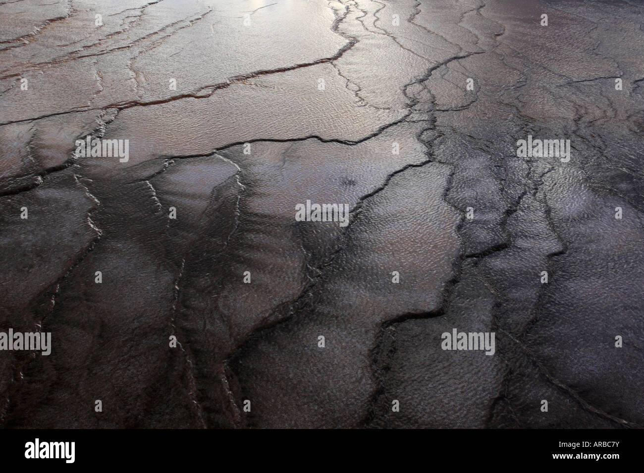 Textur des Bodens rund um Grand Bildobjekte Frühling Stockfoto