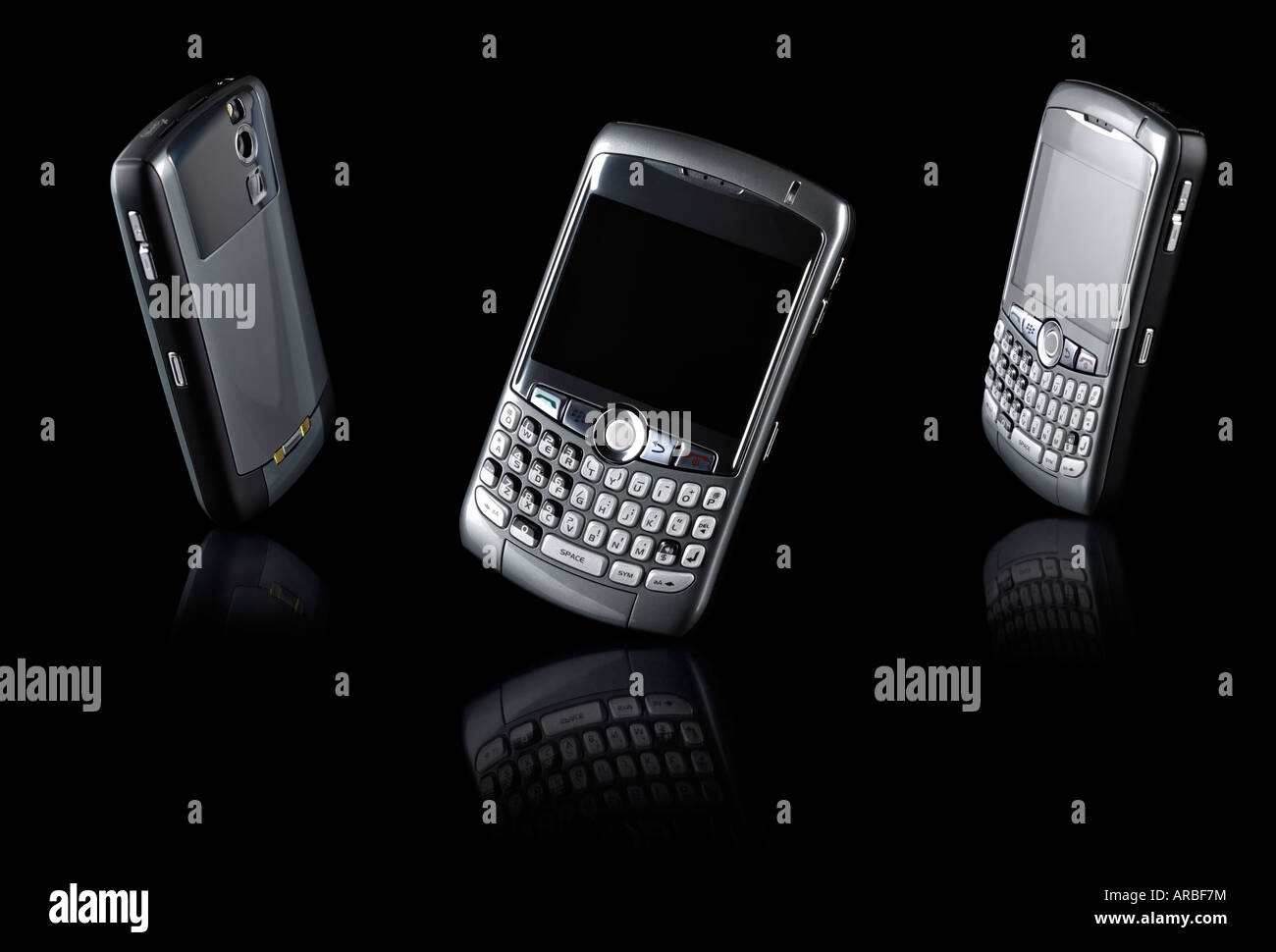 BlackBerry 8310 Curve stilvolle smartphone Stockfoto